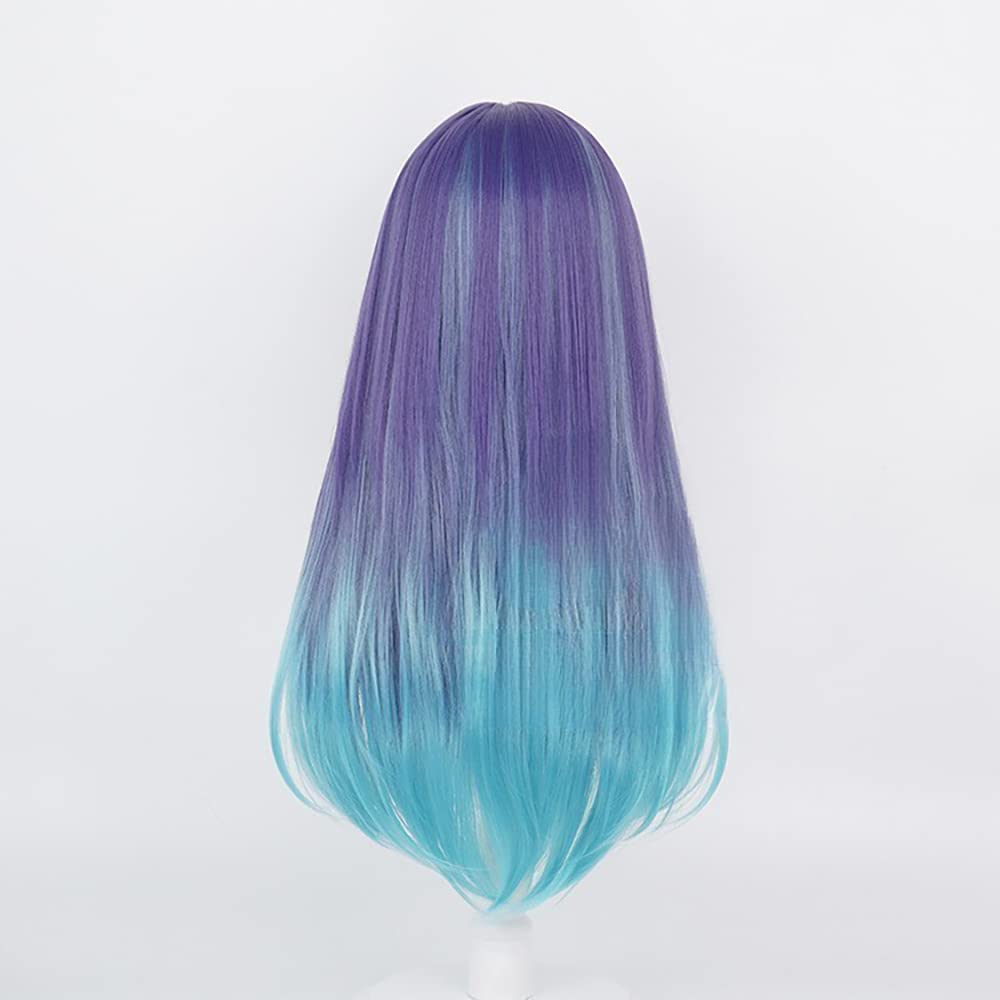 Oshi no Ko: Akane Kurokawa Pelo largo Peluca de cosplay para niños de su ídolo