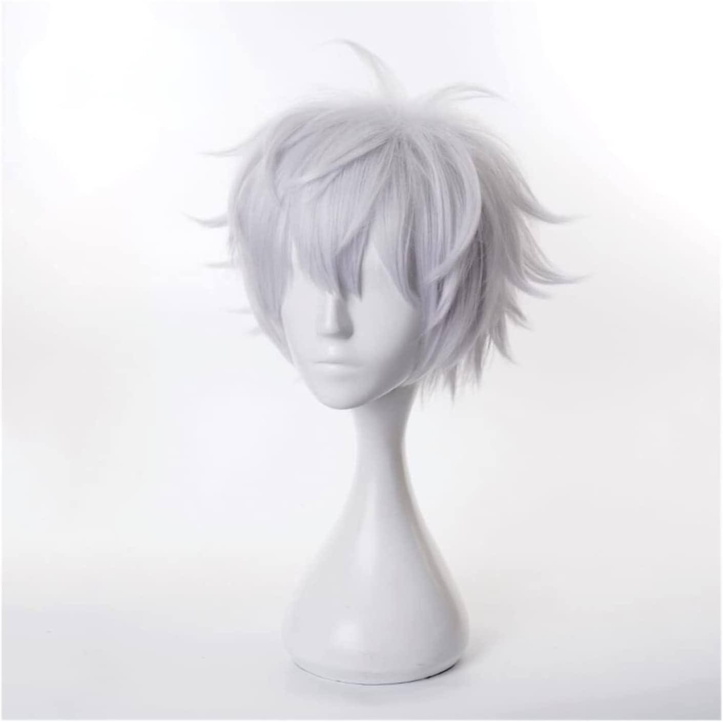 Jujutsu Kaisen Gojo Satoru Cosplay Silver White Short Hair Wig