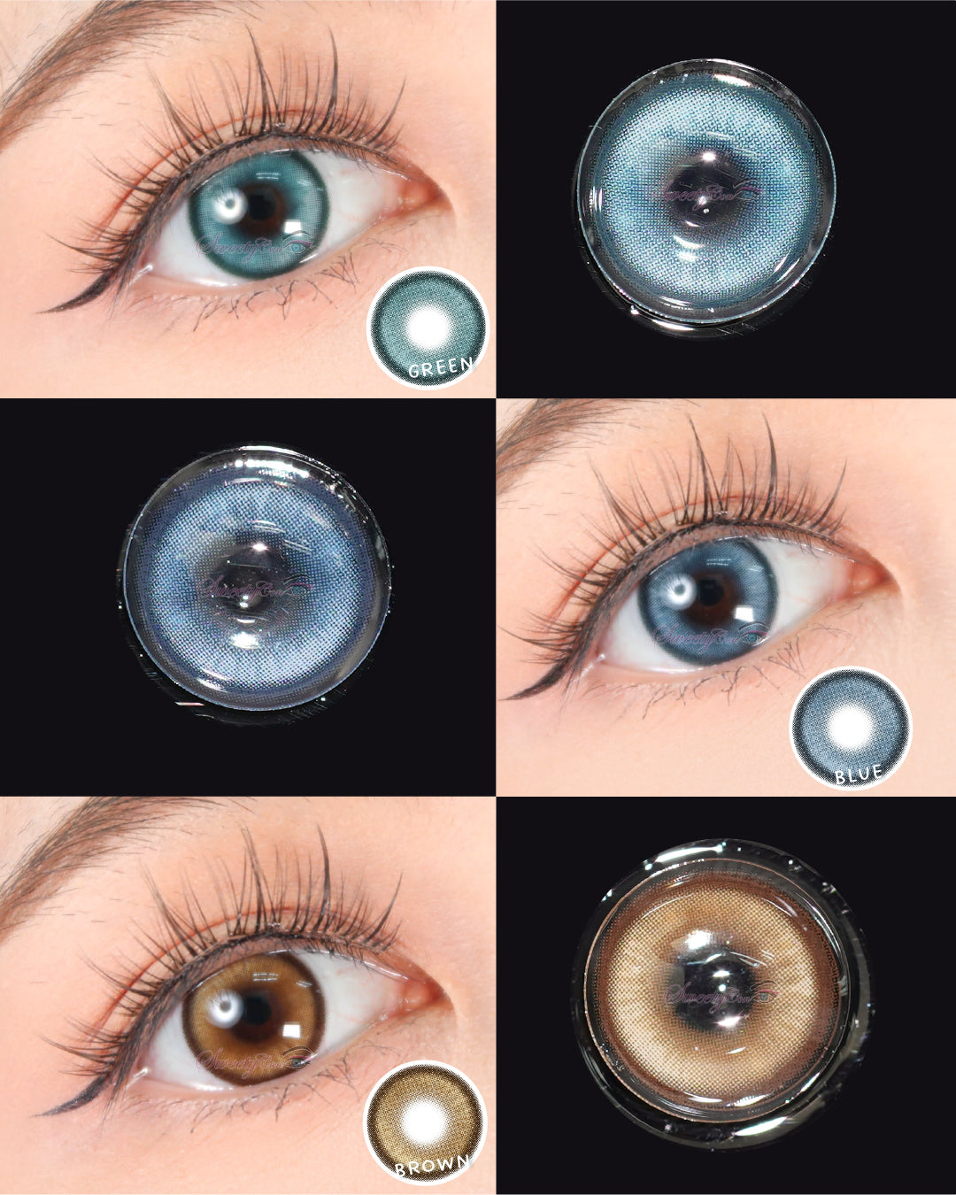 Sweety Daily Disposable Deepveil Brown