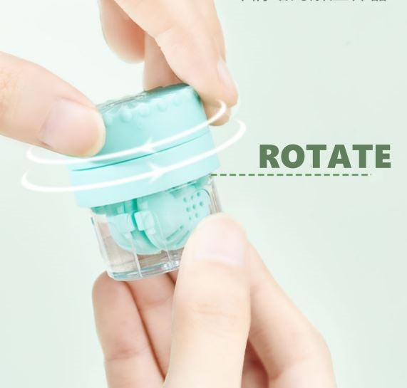 El último limpiador de lentes manual giratorio V2