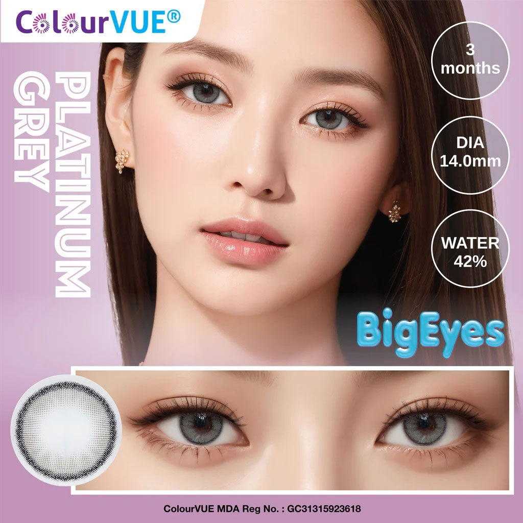 ColourVUE Toric Platinum Gray