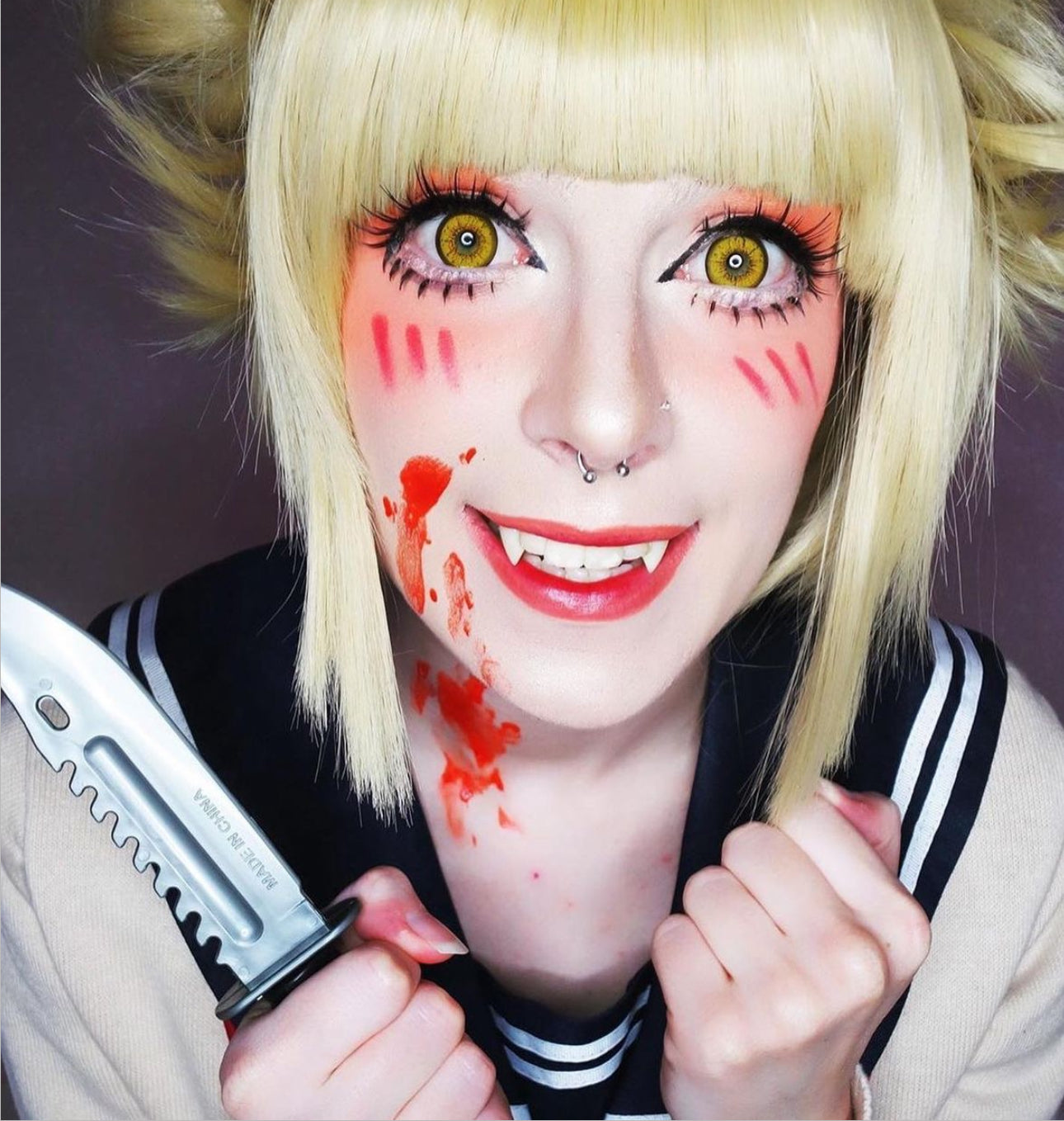 Cosplay Vivid Yellow golden yellow cosplay contacts
