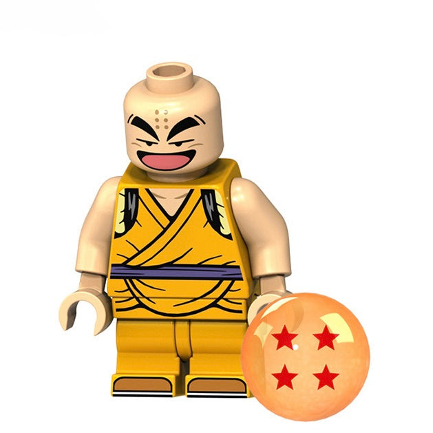 Dragon Ball Z Goku Vegeta Gohan Krillin Majin Buu Lego Mini Figure