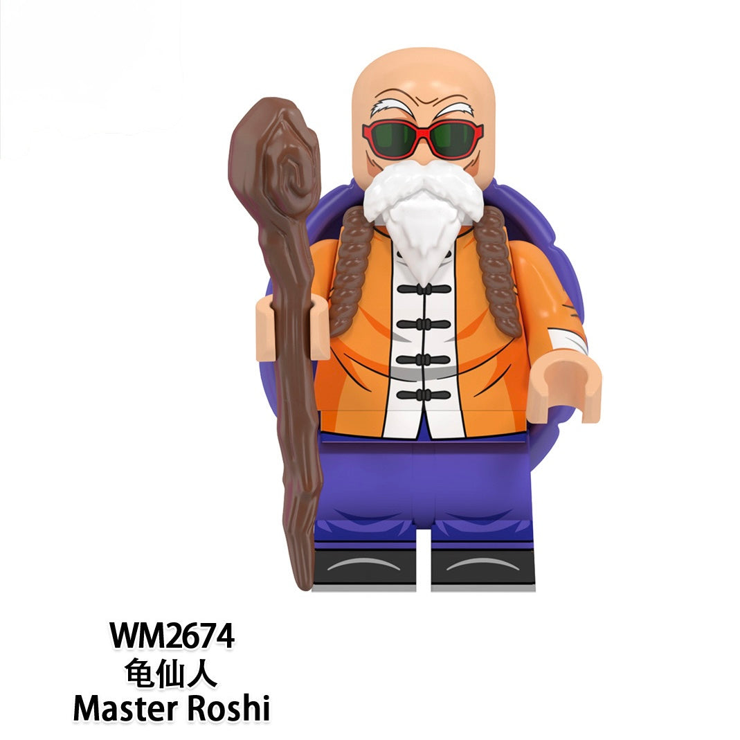 Dragon Ball Z Goku Vegeta Gohan Krillin Majin Buu Lego Mini Figure