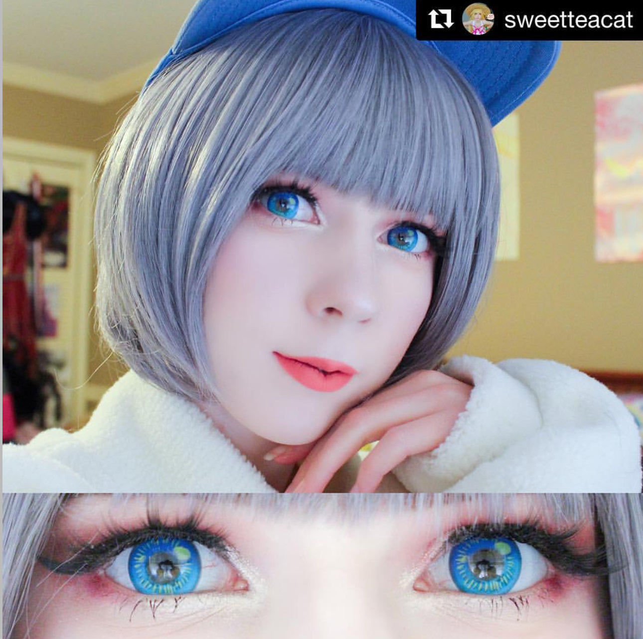 Coscón Anime Azul