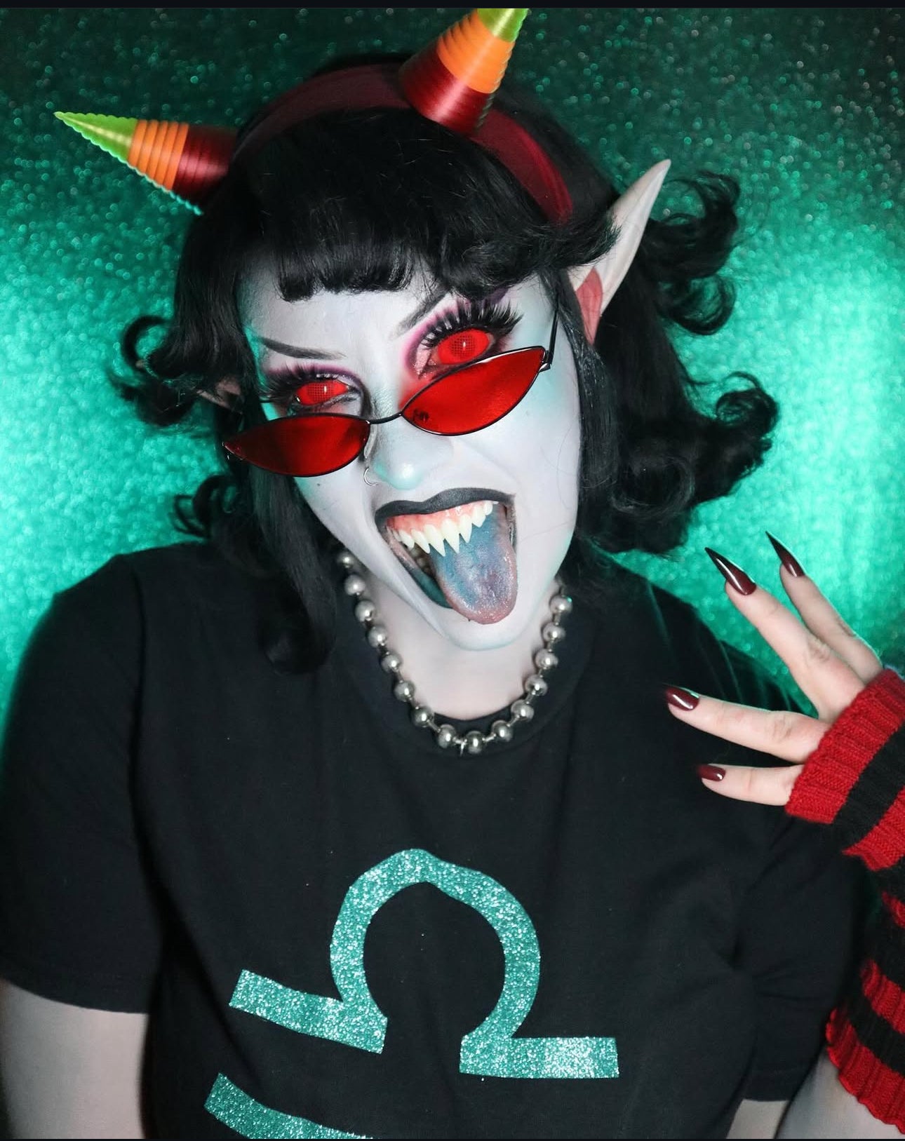 Sclera Red Mesh 22mm