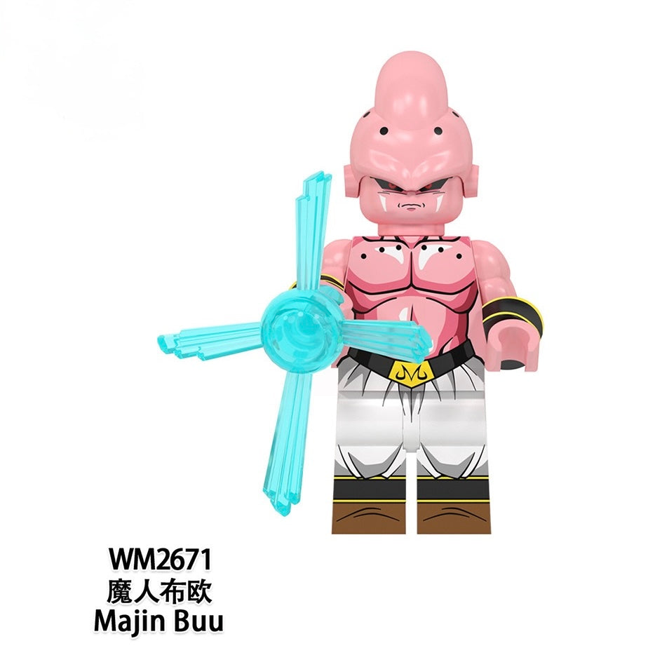Dragon Ball Z Goku Vegeta Gohan Krillin Majin Buu Lego Mini Figure