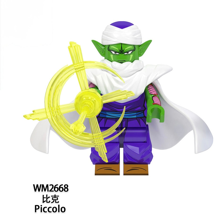 Dragon Ball Z Goku Vegeta Gohan Krillin Majin Buu Lego Mini Figure