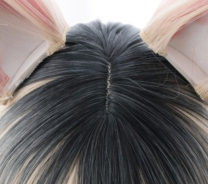 K/DA League of Legends - Ahri - Peluca Cosplay (Incluye Orejas)