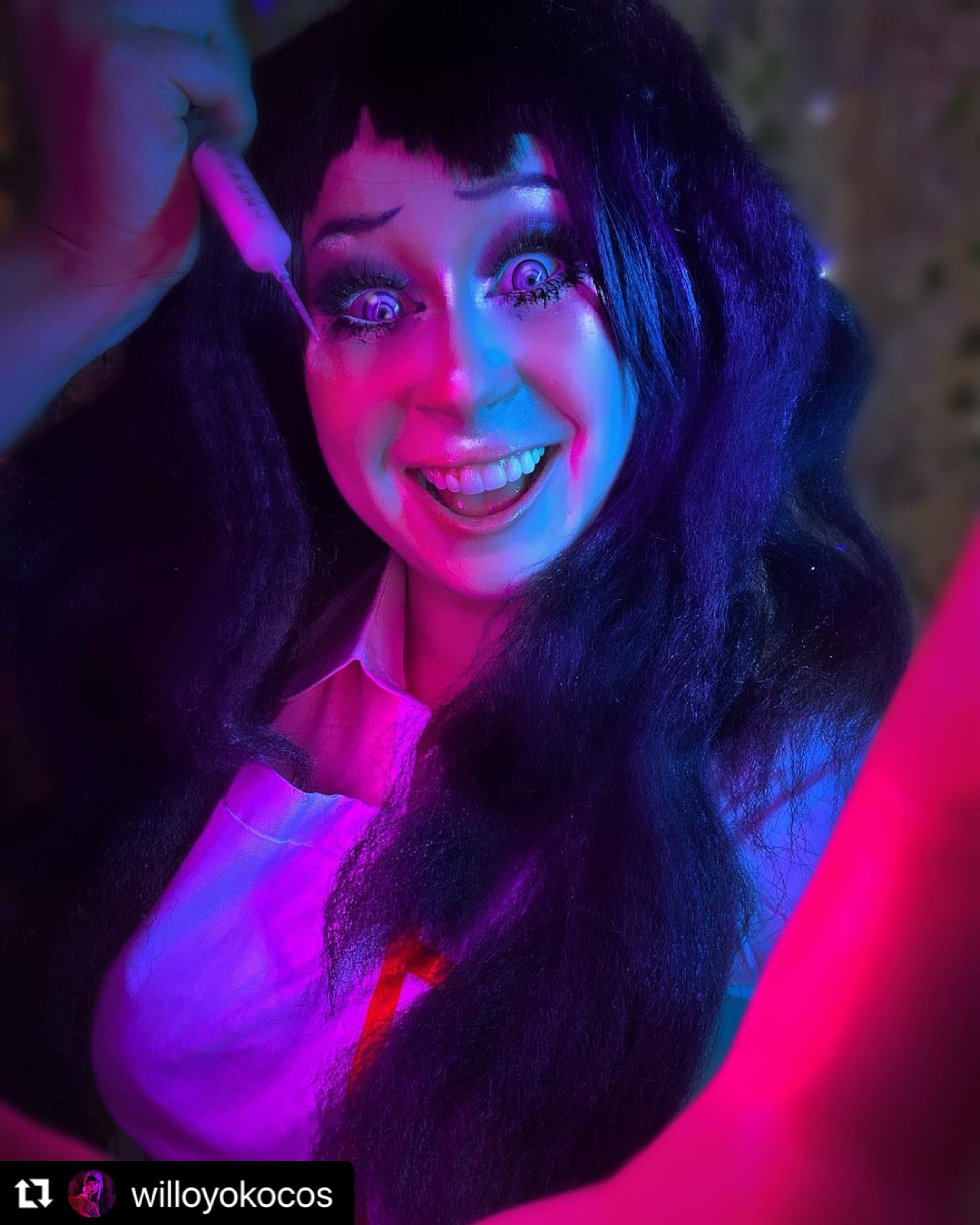 Danganronpa Mikan Tsumiki Cosplay Contactos