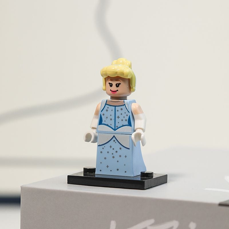 Disney Princess And Prince Cinderella Rapunzel Snow white Lego Mini Figure