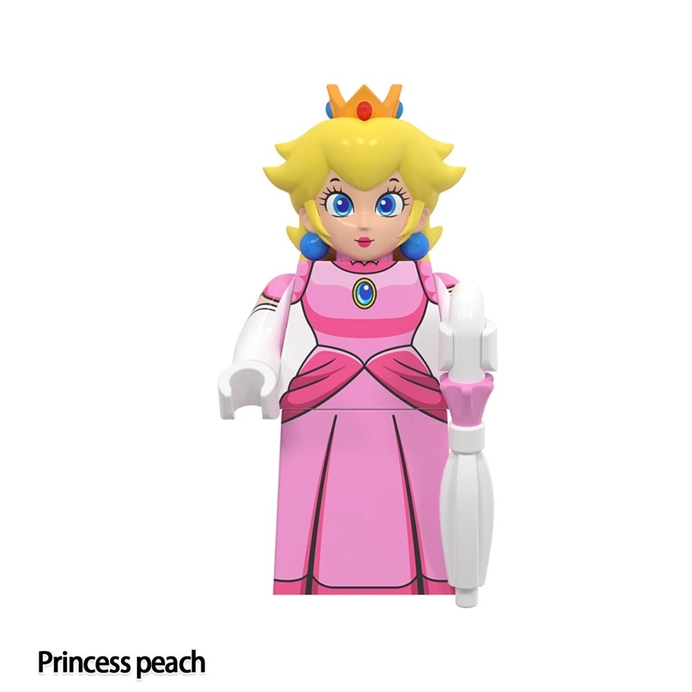 Super Mario & Princess Peach Lego Mini Figure