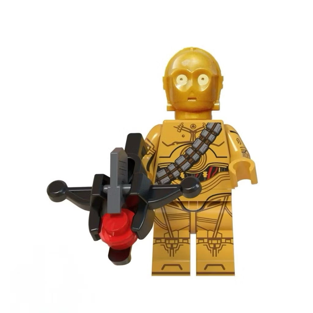 R2D2 C-3PO Star Wars Minifigure Lego