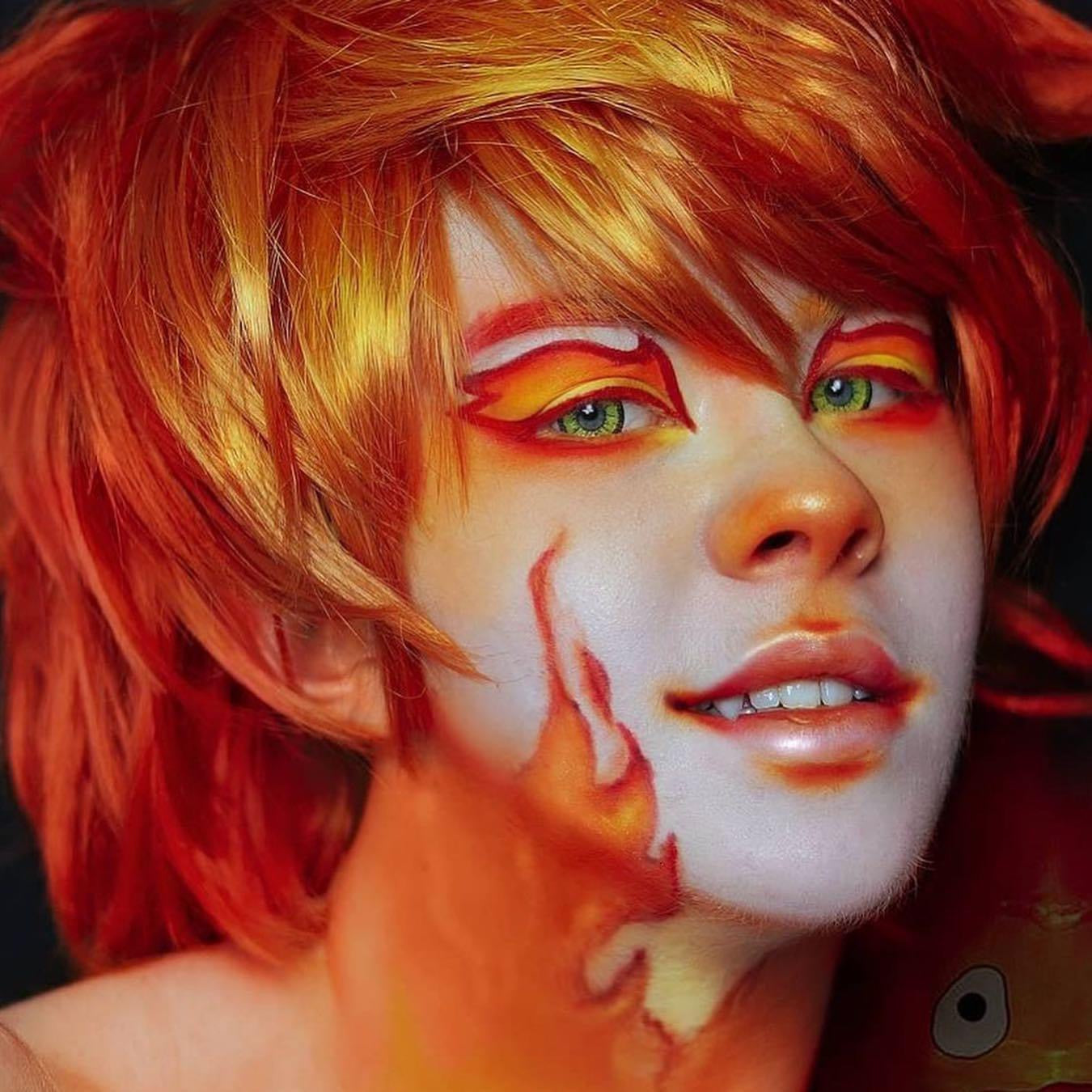 Vivid Brilliant Neon Yellow Cosplay Contacts