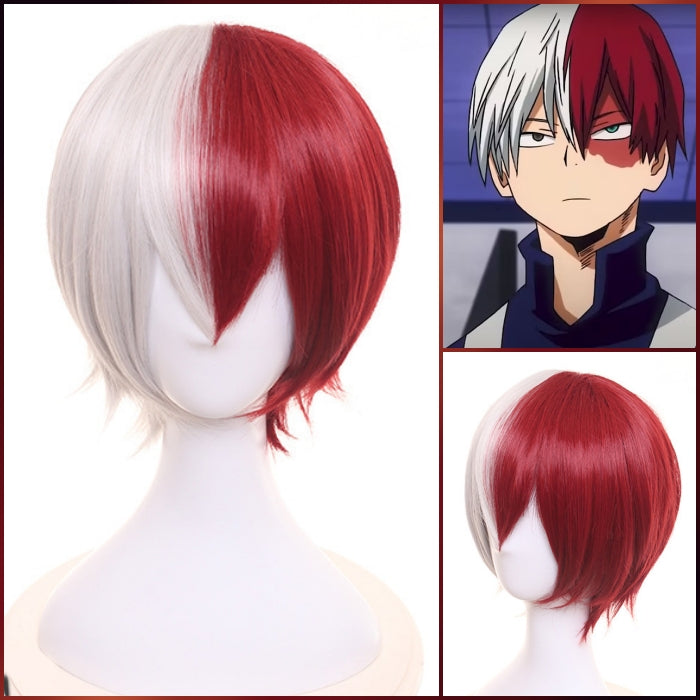 My Hero Academia - Shoto Todoroki - Peluca de cosplay