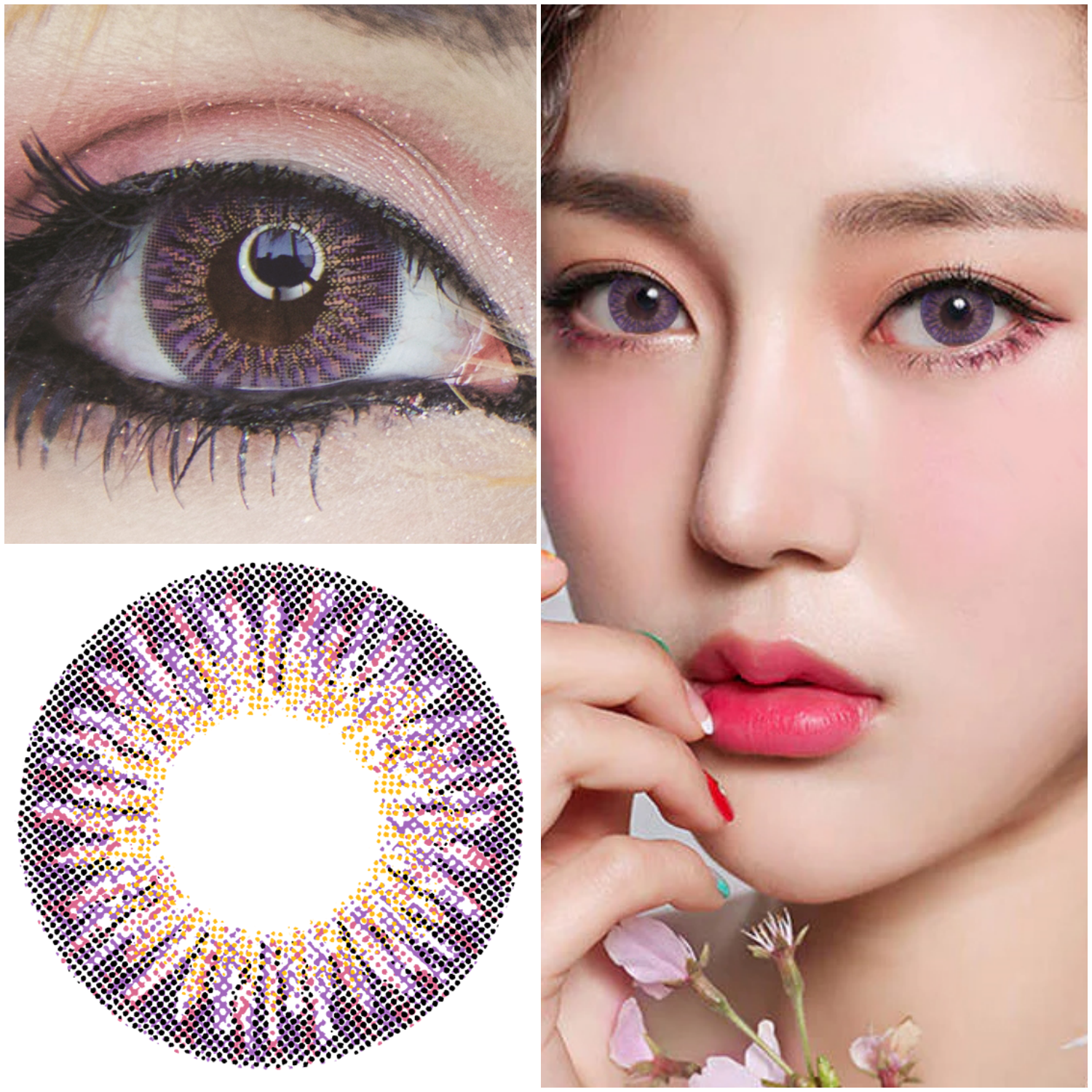 Violeta macarrón celestial