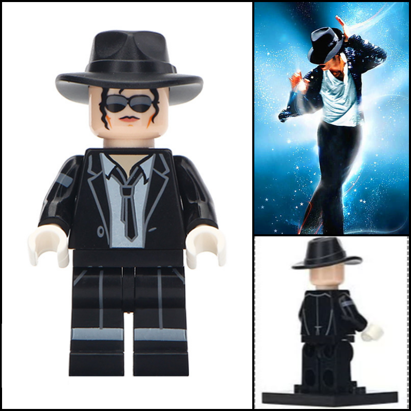 Michael Jackson Rey Del Pop Lego Mini Figura