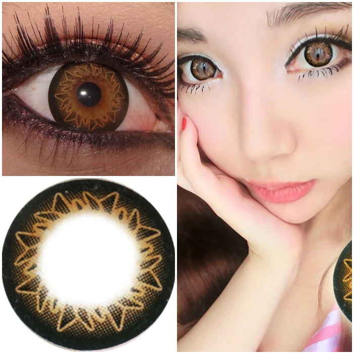 Starburst Brown 15mm - Ohmykitty Online Store