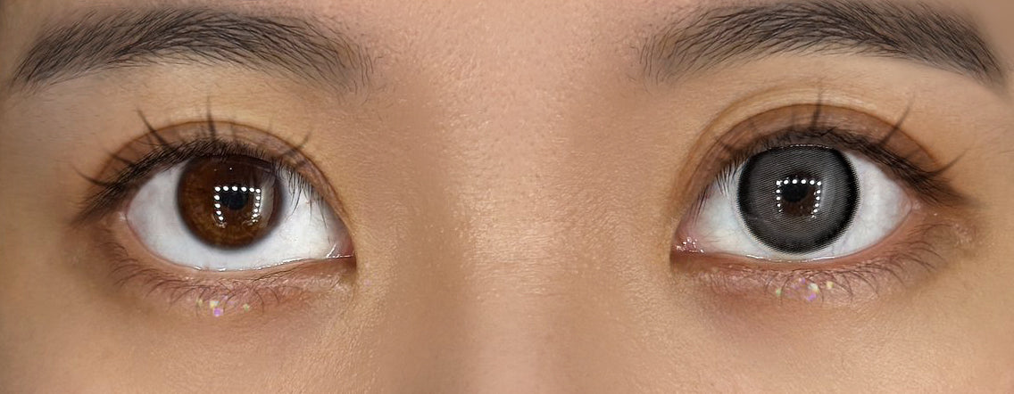 dark gray farsighted contacts compariosn