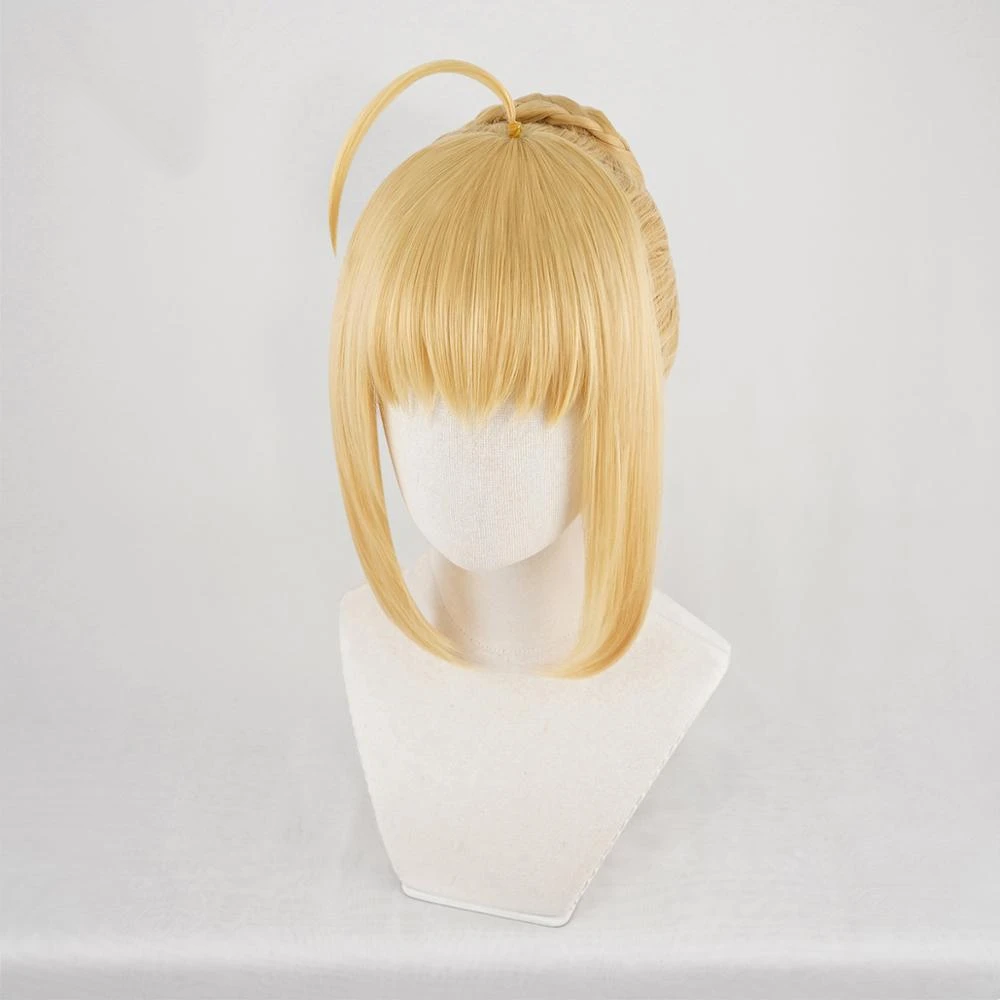 Fate / Zero Stay Night- Saber Artoria Pendragon - Peluca de cosplay