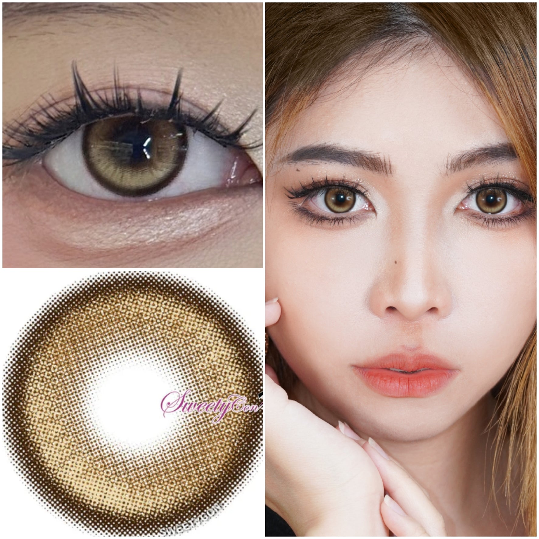 Sweety Daily Disposable Deepveil Brown