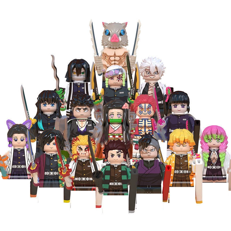 Minifigura Lego premium DIY de Demon Slayer