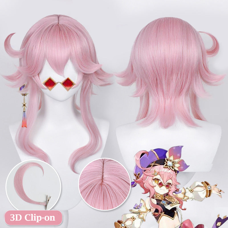 Genshin Impact - Peluca de pelo Dori Cosplay