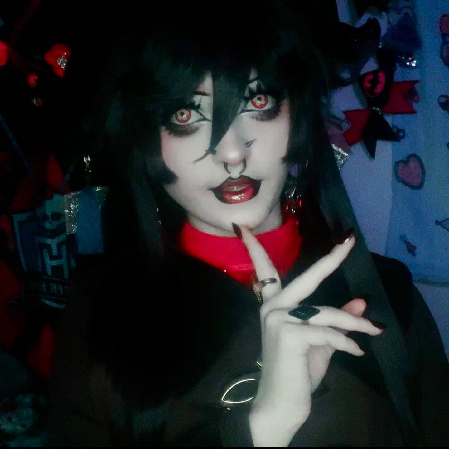 hu tao cosplay contacts close up eyes costume