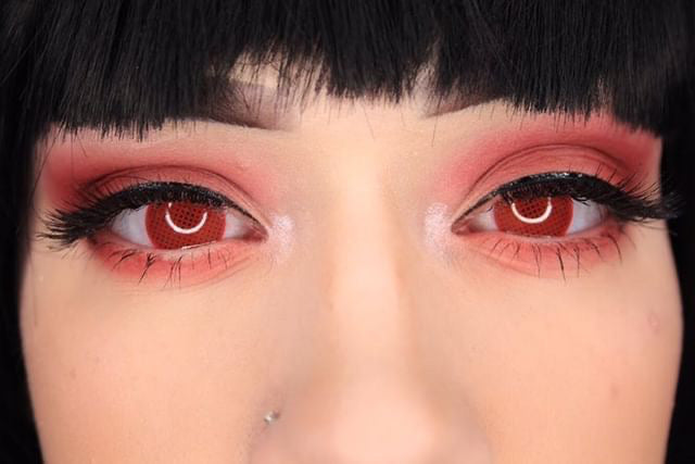 Red Screen / Red Mesh - Ohmykitty Online Store