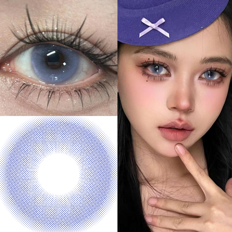 Kazzue Jellybean Plum Natural Violet Cosplay Contacts