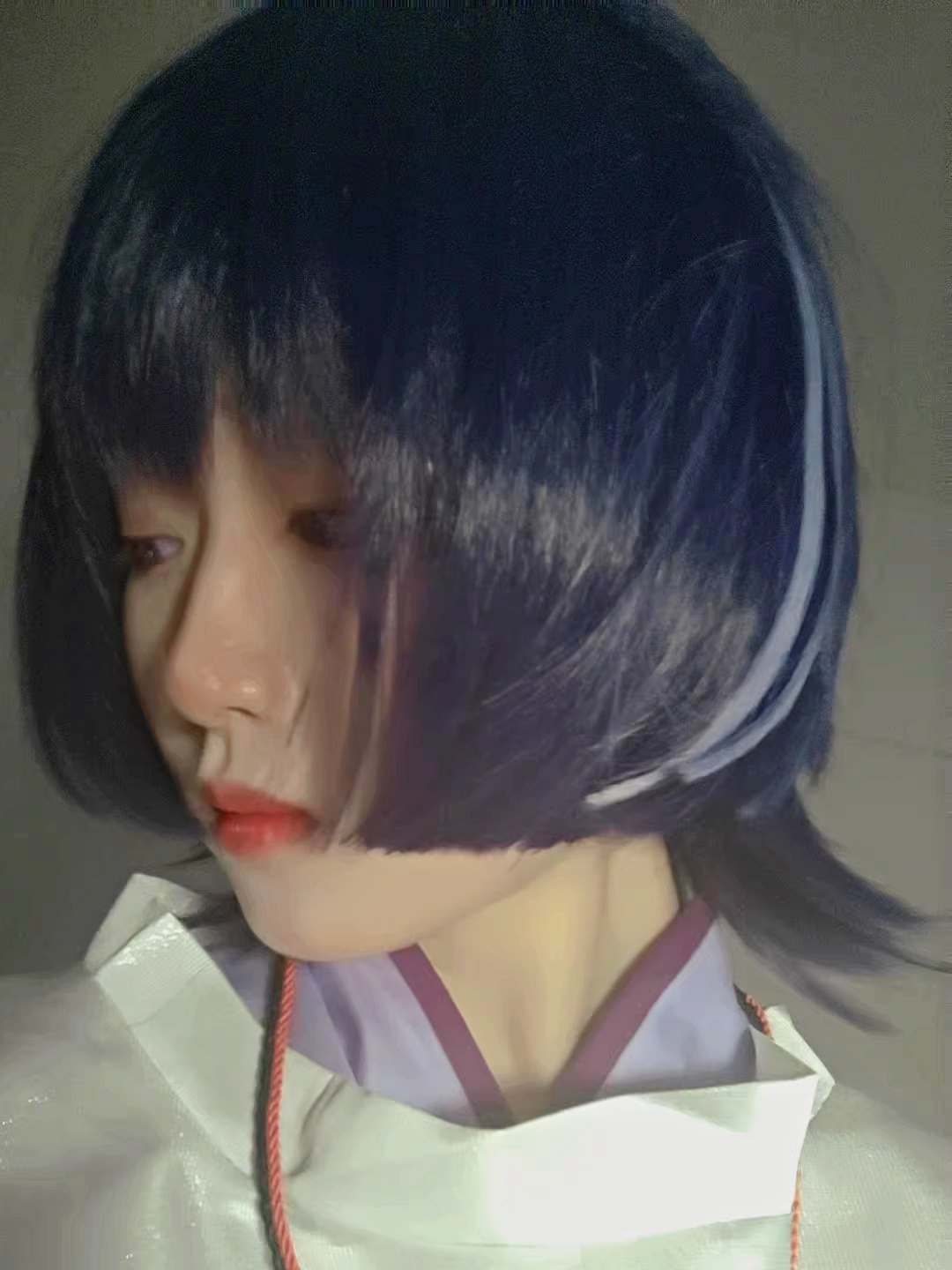 Genshin Impact - Peluca de cosplay Scaramouche