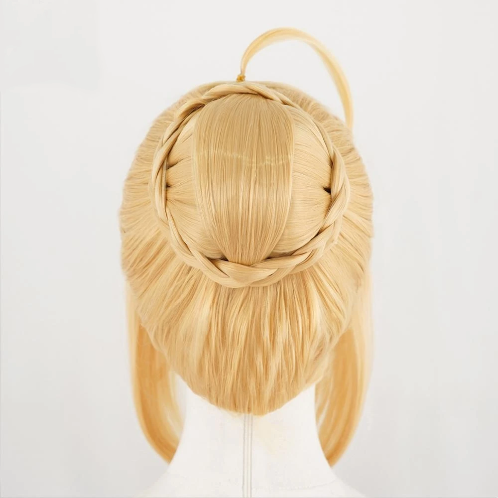 Fate / Zero Stay Night- Saber Artoria Pendragon - Peluca de cosplay