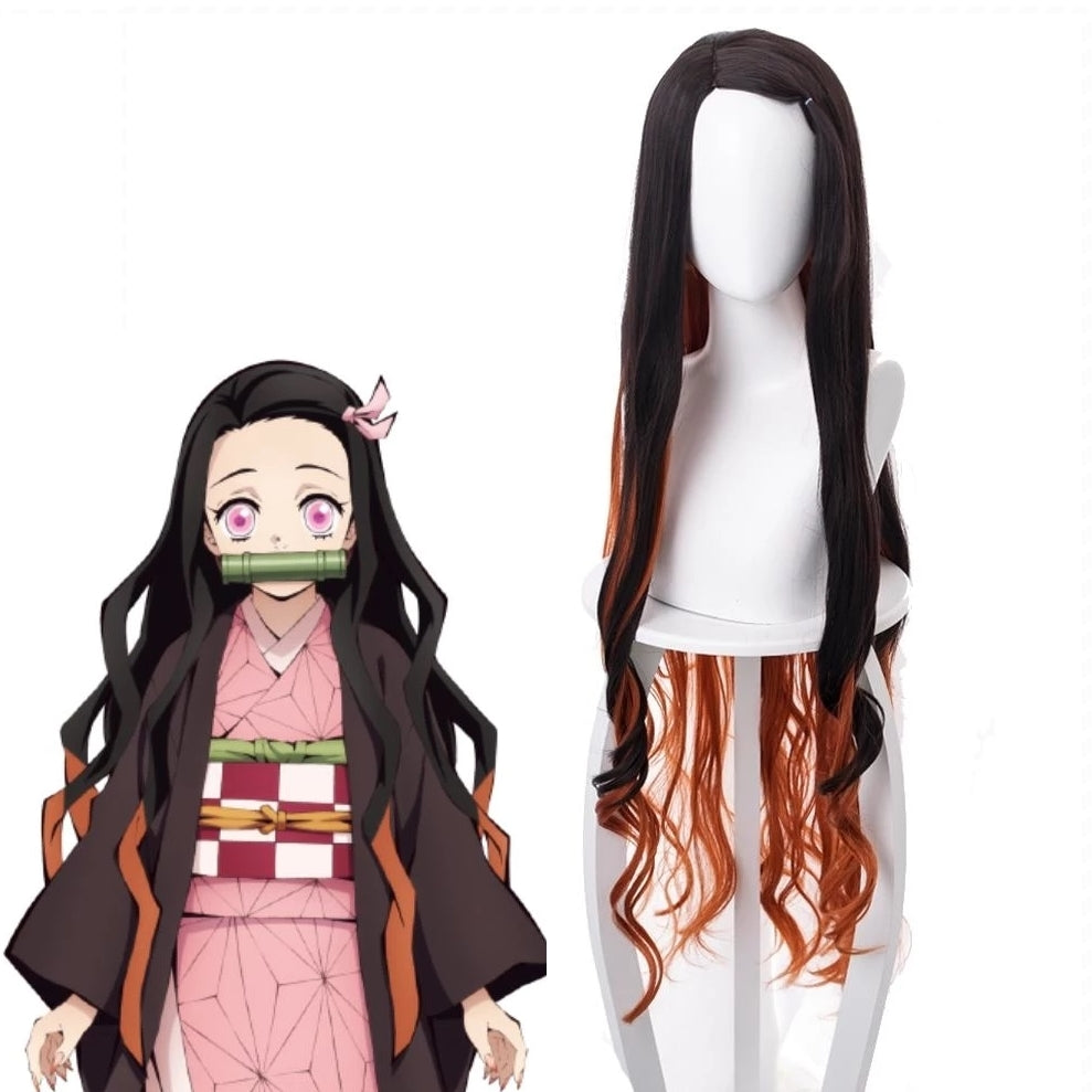 Kimetsu No Yaiba:Demon Slayer - Nezuko Kamado - Cosplay Wig - Ohmykitty Online Store