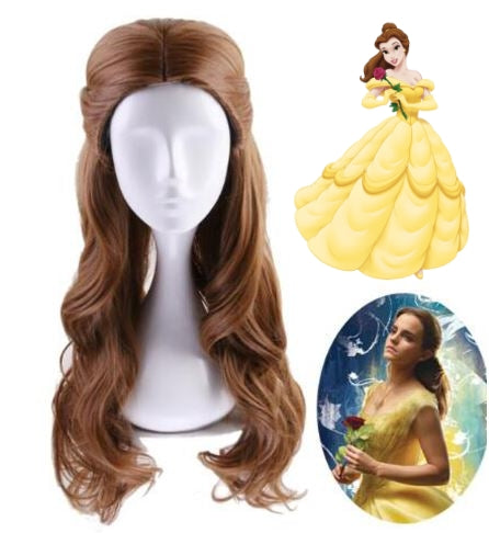 Beauty and the Beast Belle Cosplay Wig