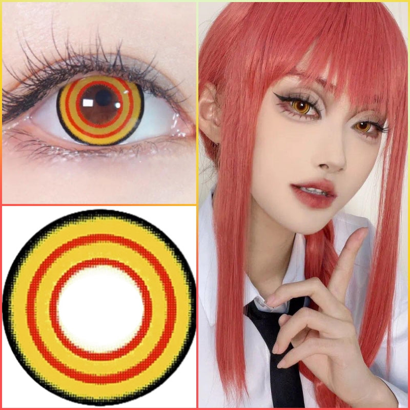 Makima cosplay contact lens