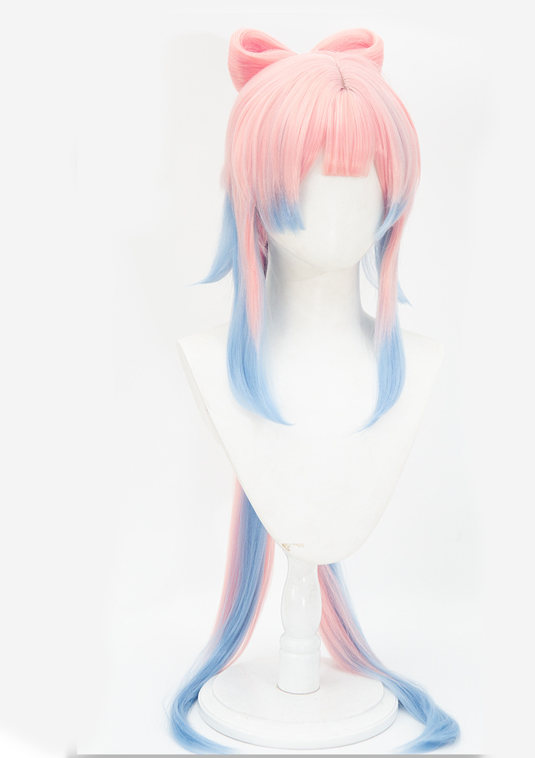 Genshin Impact - Peluca de pelo Kokomi Premium Cosplay