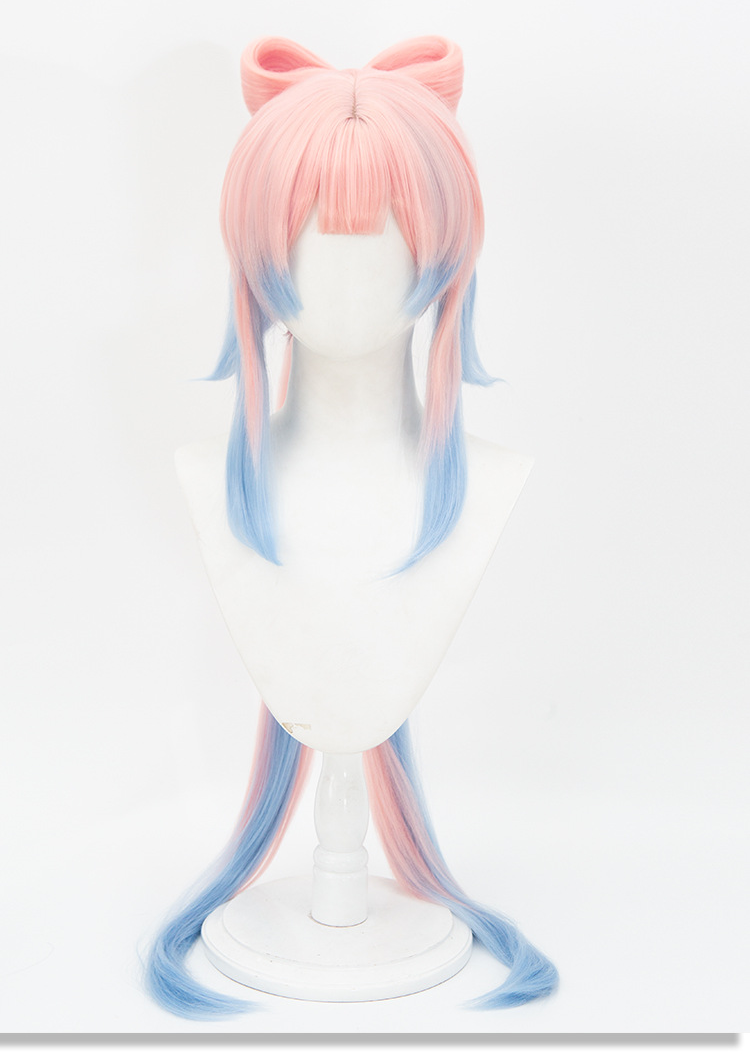 Genshin Impact - Peluca de pelo Kokomi Premium Cosplay