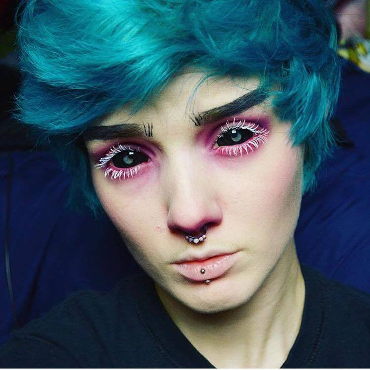 Black Sclera 22mm (with prescription) - Ohmykitty Online Store