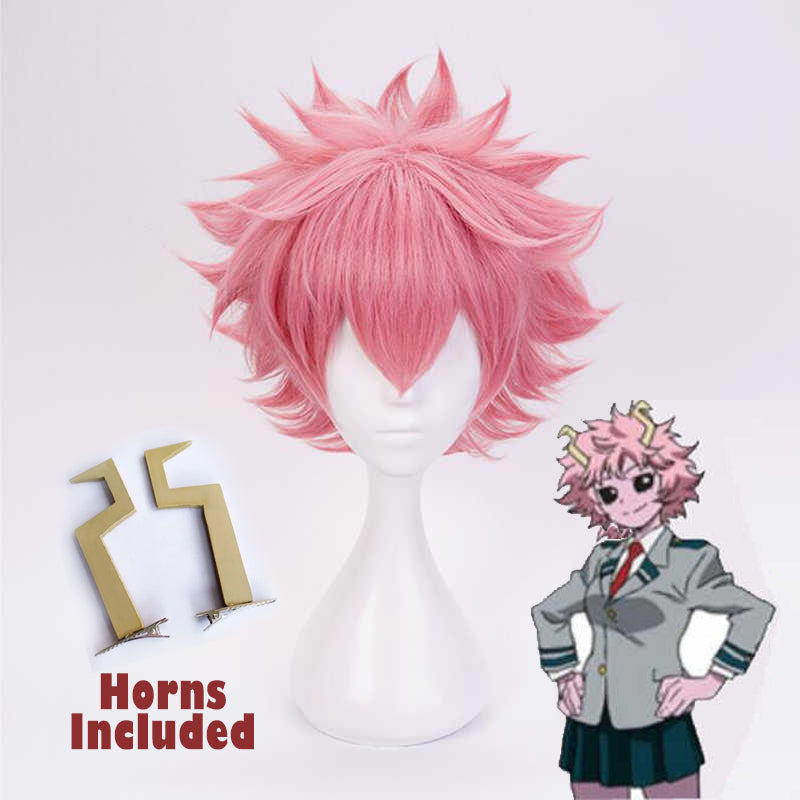 My Hero Academia - Mina Ashido (include Horns) - Cosplay Wig - Ohmykitty Online Store