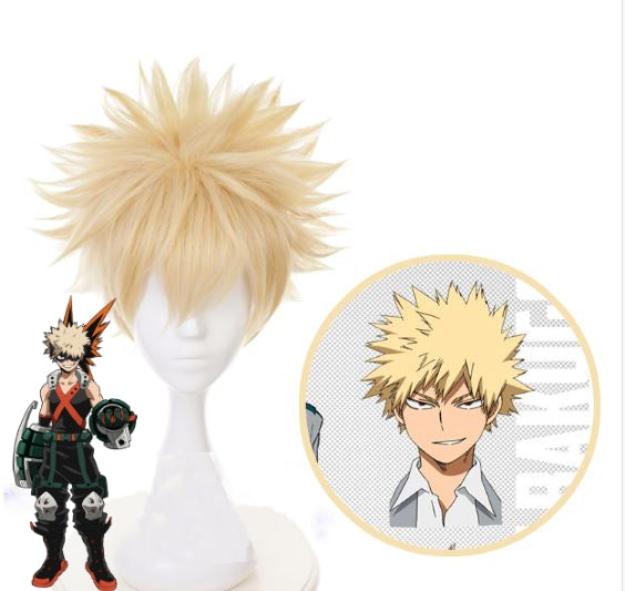 My Hero Academia Katsuki Bakugo Cosplay Wig