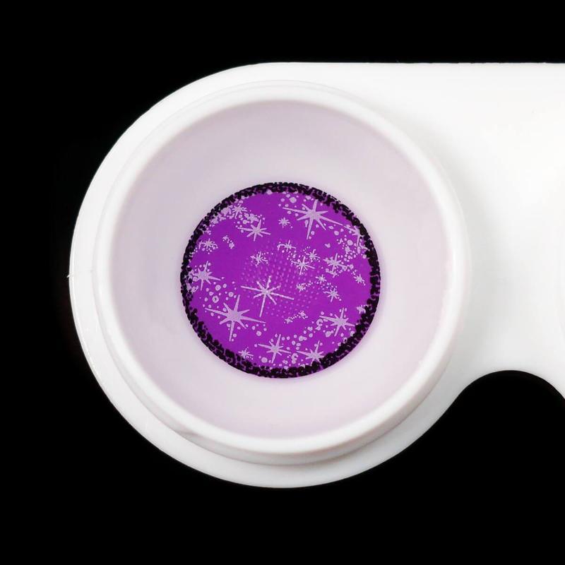 Anime Sparkle Mesh Purple