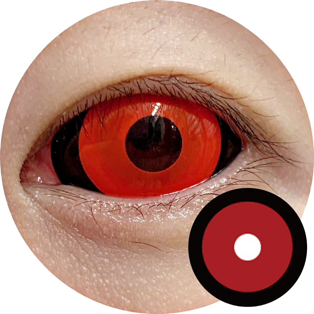 Sclera Red Black Ghoul V2 - Ohmykitty Online Store