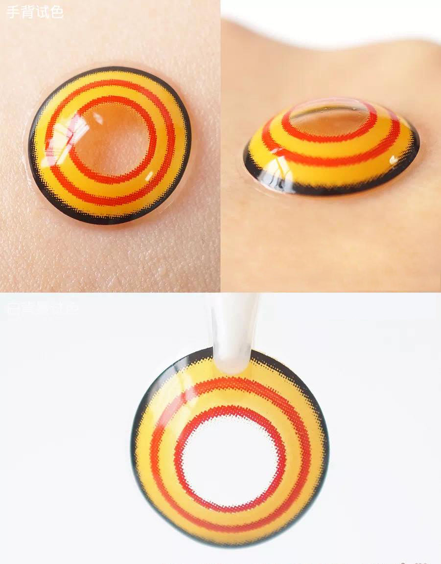 Makima Chainsaw man cosplay contact lens