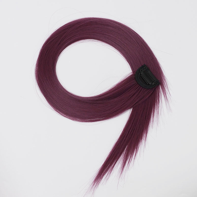 Mechón de cabello con clip de color de calidad mejorada (20 colores disponibles)