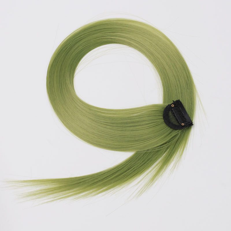 Mechón de cabello con clip de color de calidad mejorada (20 colores disponibles)