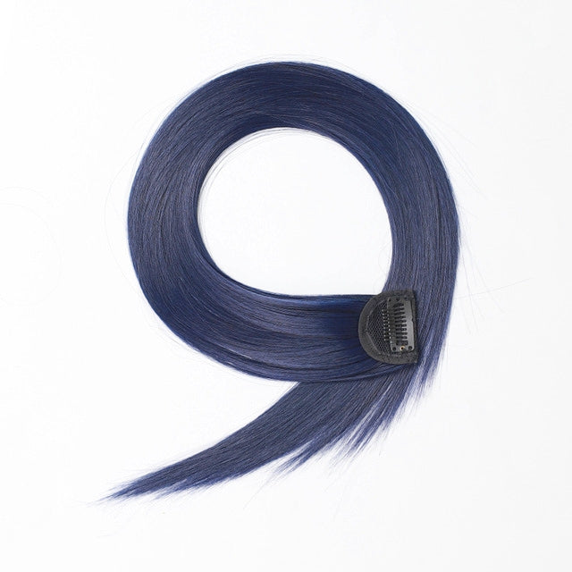 Mechón de cabello con clip de color de calidad mejorada (20 colores disponibles)