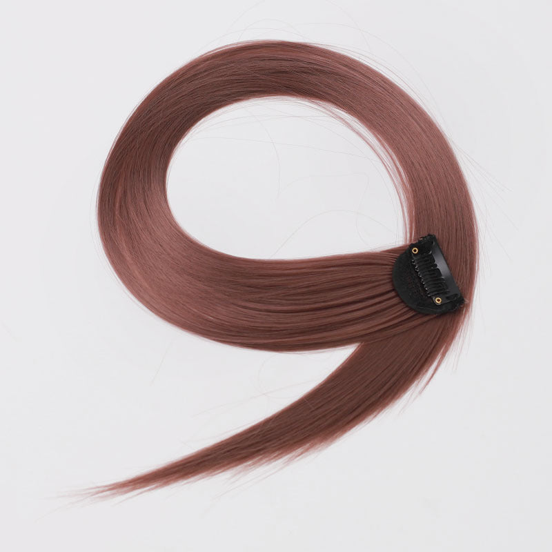 Mechón de cabello con clip de color de calidad mejorada (20 colores disponibles)