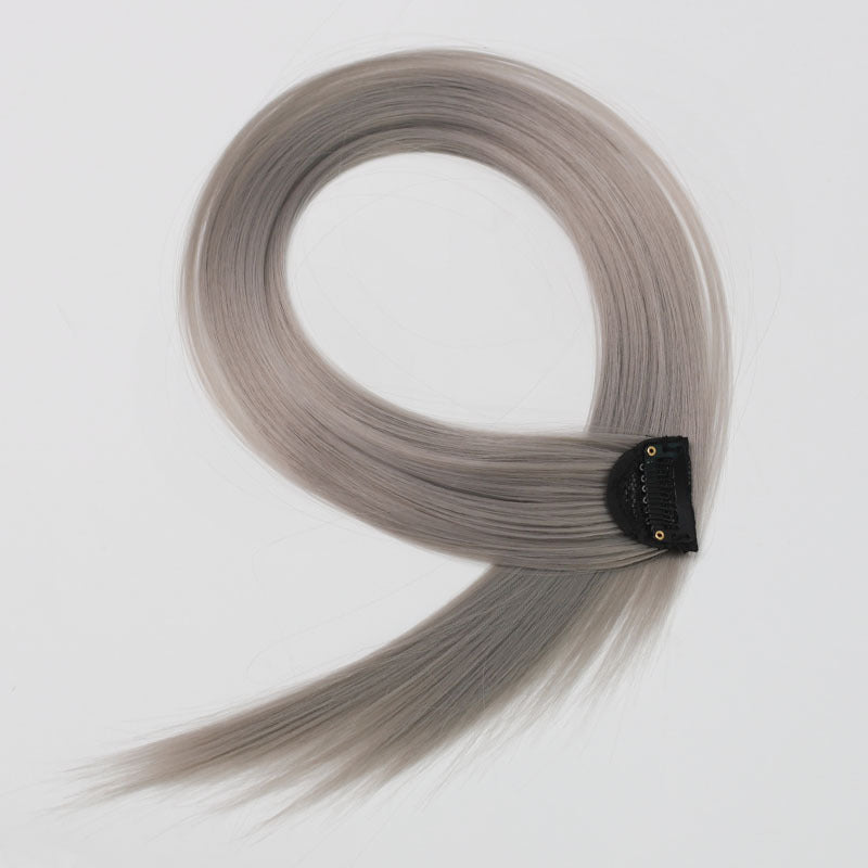 Mechón de cabello con clip de color de calidad mejorada (20 colores disponibles)