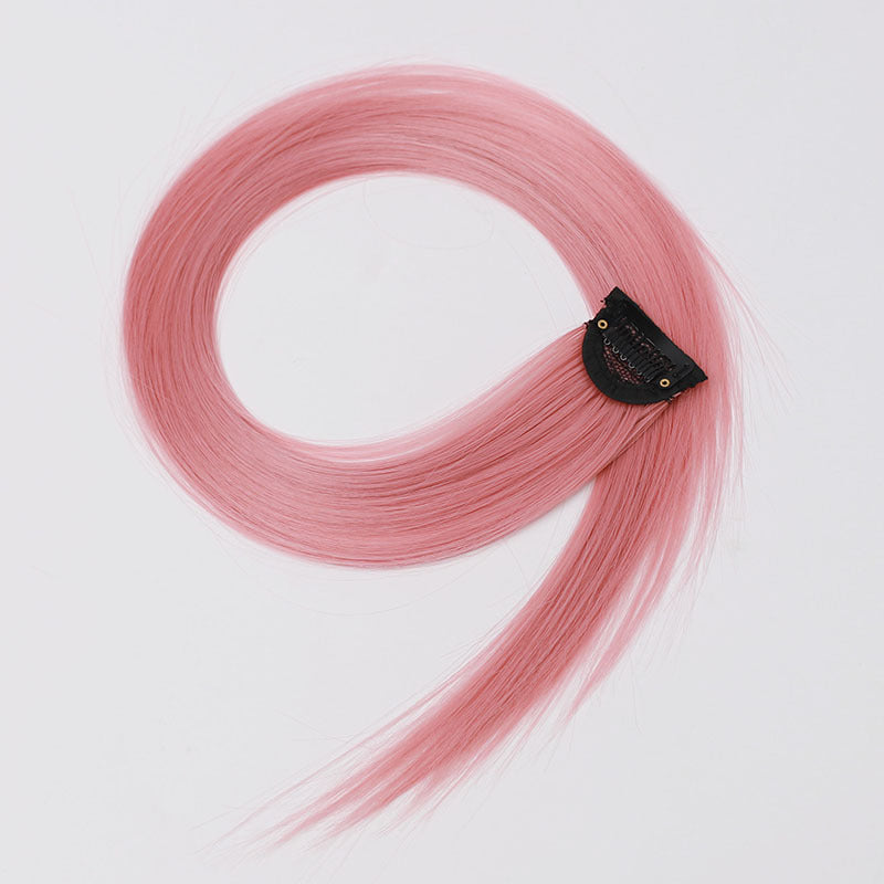 Mechón de cabello con clip de color de calidad mejorada (20 colores disponibles)