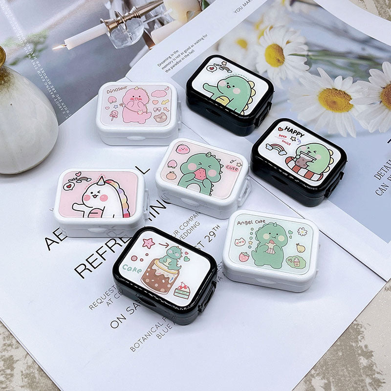 Kit de estuche para lentes de contacto Baby Dino